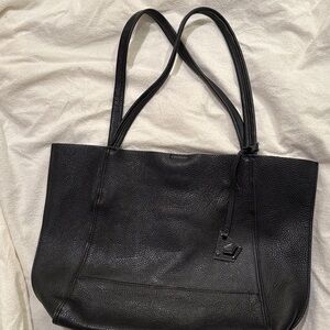 Botkier Black Leather Tote Bag